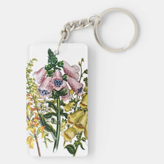 Persoonlijke faxhandschoenen sleutelhanger (achterkant)