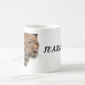 Persoonlijke Fearless Tijger Mok met Aangepaste Na (Center)
