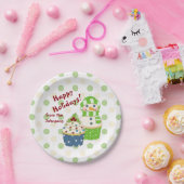 Persoonlijke feestdag deco Cupcake Papieren Bordje (Feest)