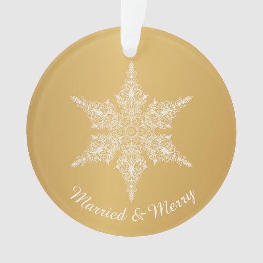 Persoonlijke feestdag Foto Snowflake Ornament (voorkant)