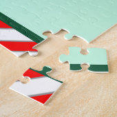 Persoonlijke feestdag Gift Jigzaag Puzzle Legpuzzel (Zijkant)