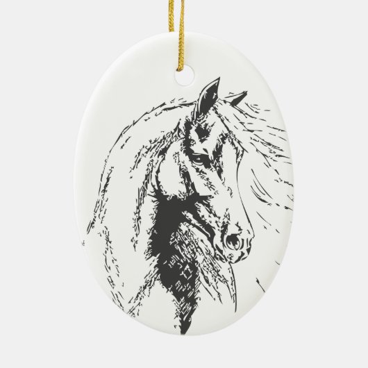 Persoonlijke feestdag keramisch ornament (Achterkant)