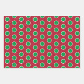 Persoonlijke feestdag kerstmis inpakpapier vel (Voorkant 3)