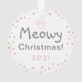 Persoonlijke feestdag met feestelijke feestdag op  ornament (achterkant)