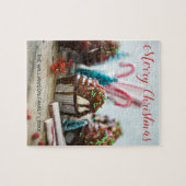 Persoonlijke feestdag voor feestelijke feestdagen legpuzzel (Horizontaal)