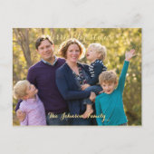 Persoonlijke feestdag voor feestelijke feestelijke briefkaart (Voorkant)