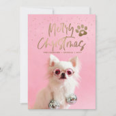 Persoonlijke feestdag voor volledige foto's feestdagenkaart (Voorkant)