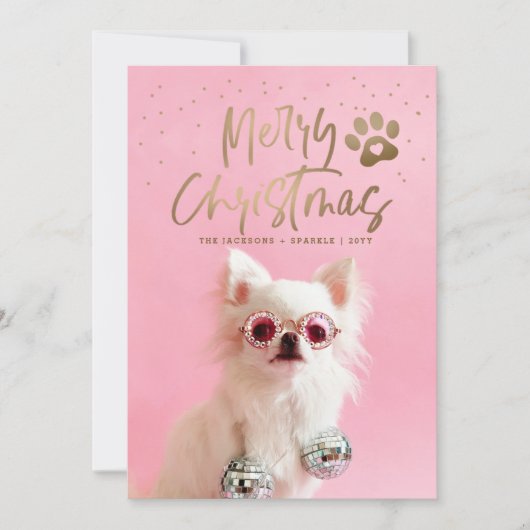 Persoonlijke feestdag voor volledige foto's feestdagenkaart (Voorkant)