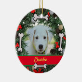 Persoonlijke feestdagen keramisch ornament (Rechts)