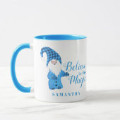 Persoonlijke Feestdagen voor de kerstgrindwinter Mok (Links)