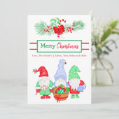 Persoonlijke feestdagen voor feestelijke feestdage kaart (Staand voorkant)