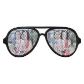 Persoonlijke feesttinten. Maak je eigen! Aviator Zonnebril (Voorkant)