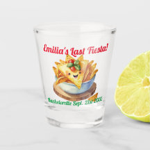 Persoonlijke Fiesta Shotglas Nacho's Bachelorette