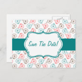 Persoonlijke fietskaart aankondigingskaart (Voorkant / Achterkant)