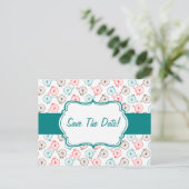 Persoonlijke fietskaart aankondigingskaart (Staand voorkant)