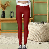 Persoonlijke fijne Valentijnsdag huisdierliefhebbe Leggings