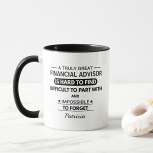 Persoonlijke financieel adviseur mok