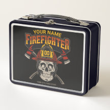 Persoonlijke Fireman Skull Helmet Ax Firefighter