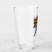 Persoonlijke Fireman Skull Helmet Ax Firefighter Glas (Rechts)