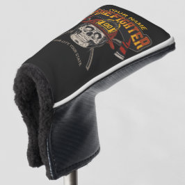 Persoonlijke Fireman Skull Helmet Ax Firefighter Golfheadcover