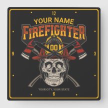 Persoonlijke Fireman Skull Helmet Ax Firefighter