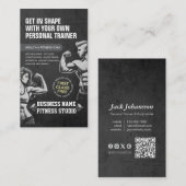 Persoonlijke Fitness Trainer Bodybuilding Gym Dumb Visitekaartje (Voorkant / Achterkant)