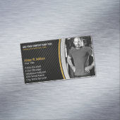 Persoonlijke fitness Trainer Gym Boxing Instructor Visitekaartje Magneet (Voorbeeld)