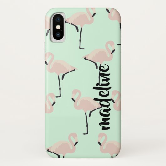 Persoonlijke Flamingo Case-Mate iPhone Case (Achterkant)