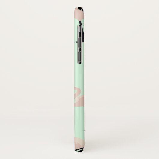 Persoonlijke Flamingo Case-Mate iPhone Case (Achterkant/links)