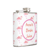 Persoonlijke Flamingo Golf Flask Heupfles (Rechts)