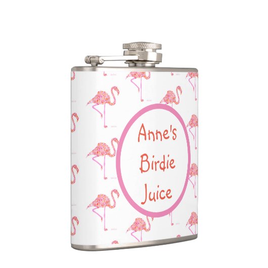 Persoonlijke Flamingo Golf Flask Heupfles (Rechts)