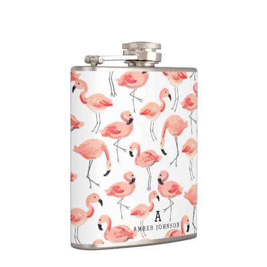 Persoonlijke Flamingo Heupfles (Rechts)