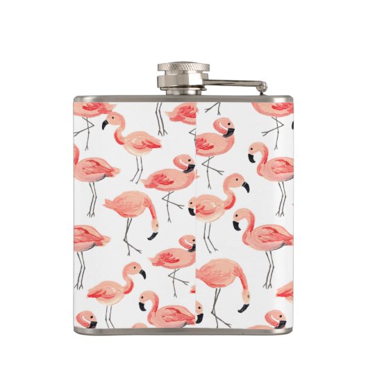 Persoonlijke Flamingo Heupfles (Achterkant)