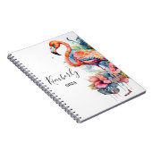 Persoonlijke Flamingo Notitieboek (Rechterzijde)