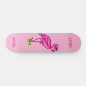Persoonlijke Flamingo Persoonlijk Skateboard (Horizontaal)