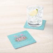 Persoonlijke FLAMINGO'S Kartonnen Onderzetters (Insitu)