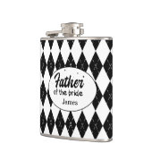 Persoonlijke Flask voor de Vader van de Bruid Heupfles (Links)