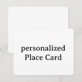 persoonlijke Flat Card 10,8 cm x 14 cm (Voorkant / Achterkant)