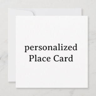 persoonlijke Flat Card 13,3 cm x 13,3 cm