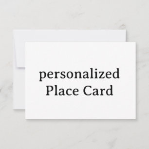 persoonlijke Flat Card 8,89 cm x 12,7 cm