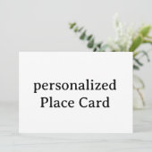 persoonlijke Flat Card S5" x 7" (Staand voorkant)