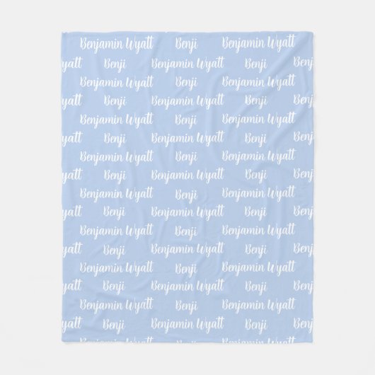 Persoonlijke fleece deken (Voorkant)