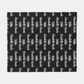 Persoonlijke fleece deken (Voorkant (Horizontaal))
