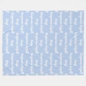 Persoonlijke fleece deken (Voorkant (Horizontaal))