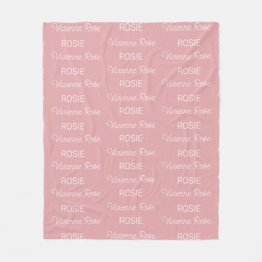 Persoonlijke fleece deken (Voorkant)