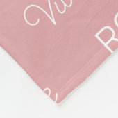 Persoonlijke fleece deken (Hoek)