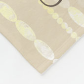 Persoonlijke fleece deken Le Chandelier Parels (Hoek)