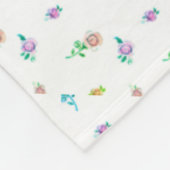 Persoonlijke fleece deken Le Chandelier Rozenknopp (Hoek)