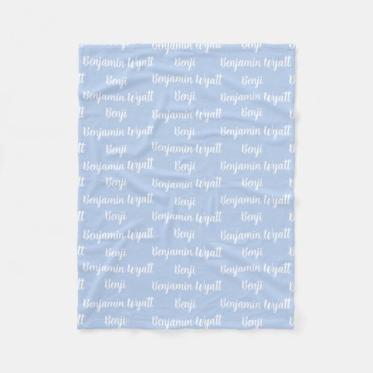 Persoonlijke fleece deken voor kinderen (Voorkant)