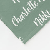 Persoonlijke fleece deken voor kinderen (Hoek)